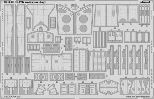Eduard - B-17G Undercarriage