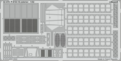 Eduard - P-51D-15 Exterior For Revell