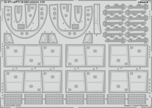 Eduard - B-25H Exterior For Hkm