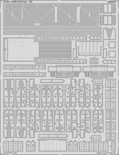 Eduard - A-20G bomb bay 1/32 HKM