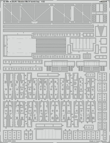 Eduard - A-20J/K / Boston Mk.IV bomb bay  HKM