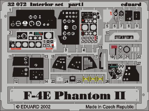 Eduard - F-4E Phantom Interior for Tamyia