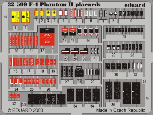 Eduard - F-4 Phantom II Placards