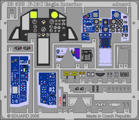 Eduard - F-15 C Eagle Interior