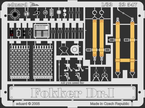 Eduard - Fokker Dr. I for Roden