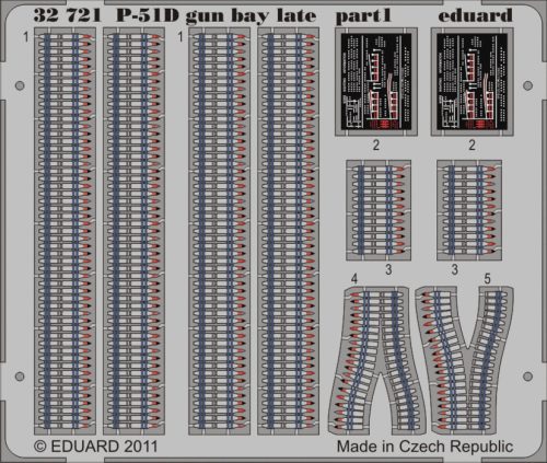 Eduard - P-51D Gun Bay Late for Tamiya