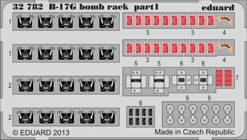 Eduard - B-17G Bomb Rack for Hk Models