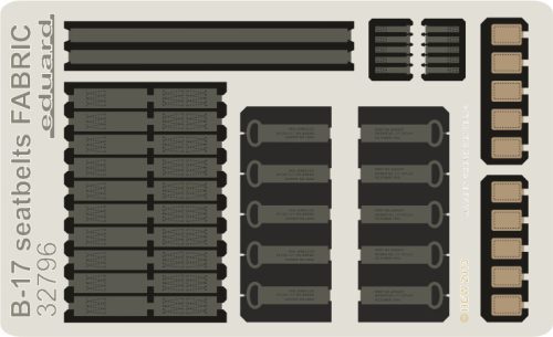 Eduard - B-17 Seatbelts Fabric for Hk Models