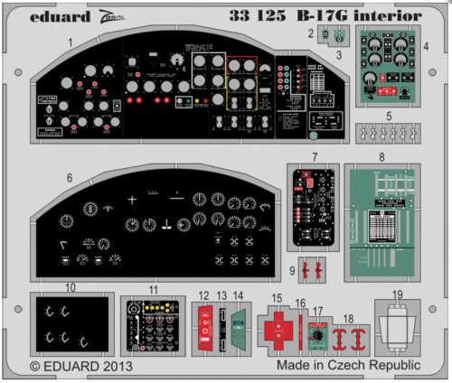 Eduard - B-17G interior S.A. 1/32 for HK Models