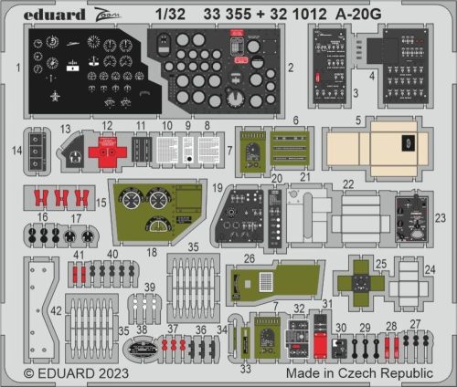 Eduard - A-20G 1/32 HKM