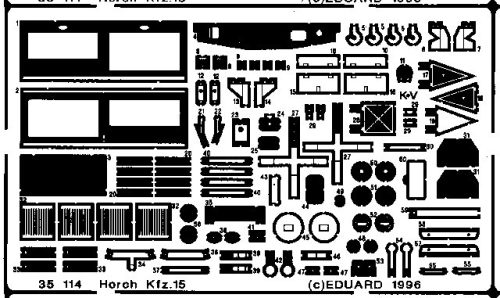 Eduard - Horch Kfz. 15 Detail