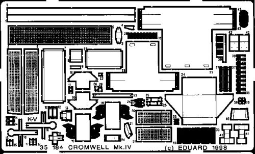 Eduard - Cromwell Mk IV Detailsatz