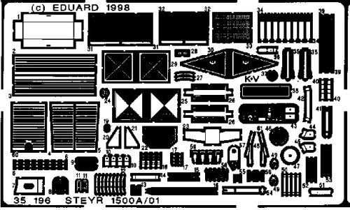 Eduard - Steyer 1500A/01 Detail