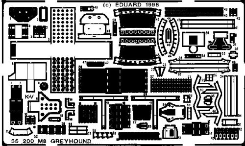 Eduard - M8 Greyhound Detail