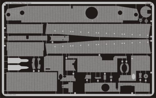 Eduard - Zimmerit Tiger I Late for Tamiya