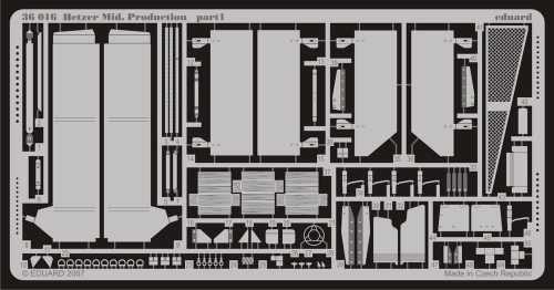 Eduard - Hetzer Mid. Production for Tamiya