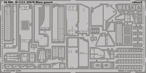 Eduard - M-1134 ATGM Blast panels for AFV