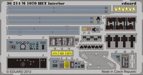 Eduard - M 1070 HET interior for Hobby Boss