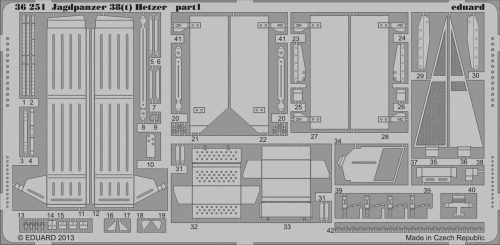 Eduard - Jagdpanzer 38(t) Hetzer for Academy