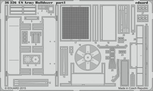 Eduard - US Army Bulldozer for Mini Art