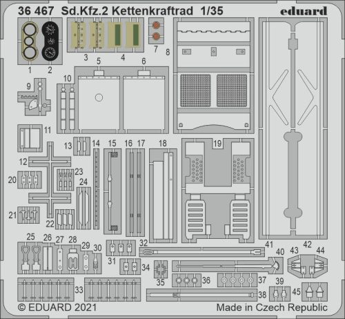 Eduard - Sd.Kfz.2 Kettenkraftrad 1/35 For Tamiya