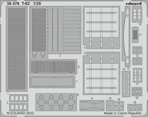 Eduard - T-62 For Zvezda