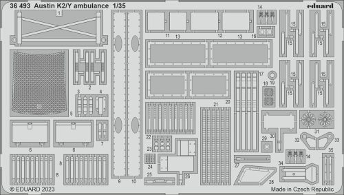 Eduard - Austin K2/Y ambulance for AIRFIX