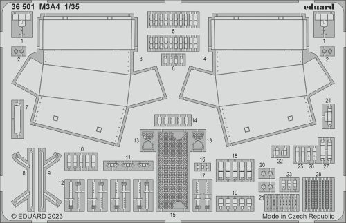 Eduard - M3A4 1/35 I LOVE KITS