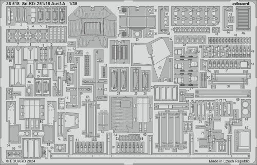 Eduard Accessories - Sd.Kfz. 251/18 Ausf. A ICM