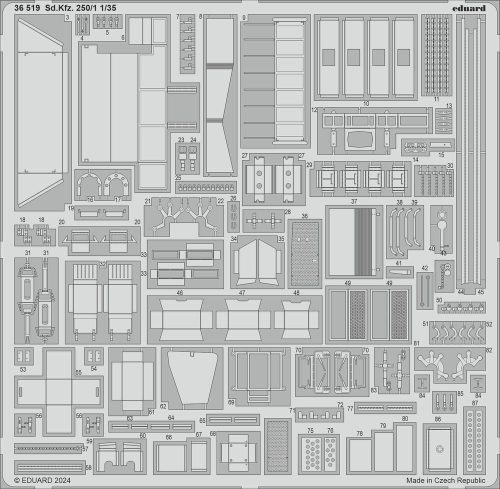 Eduard - Sd.Kfz. 250/1 1/35