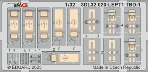 Eduard - TBD-1 SPACE 1/32 TRUMPETER