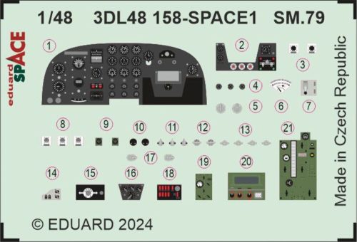 Eduard - SM.79 SPACE 1/48 EDUARD