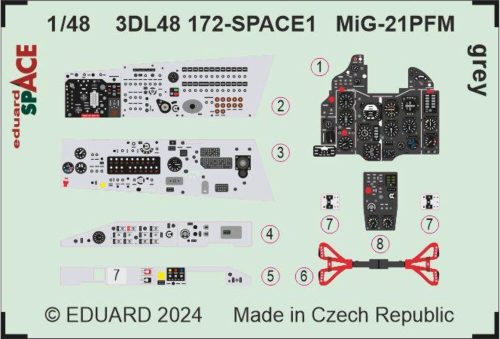 Eduard - MiG-21PFM grey SPACE 1/48 EDUARD