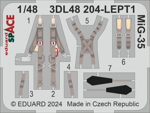 Eduard - MiG-35 SPACE  HOBBY BOSS