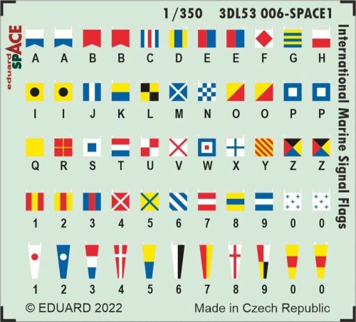 Eduard - International Marine Signal Flags SPACE for