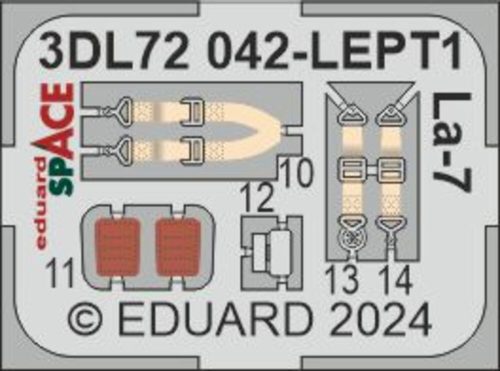 Eduard - La-7 SPACE 1/72