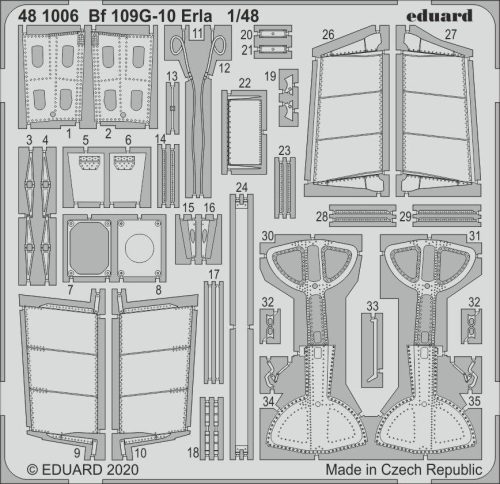 Eduard - Bf 109G-10 Erla for Eduard