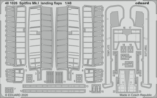 Eduard - Spitfire Mk.I landing flaps for Eduard