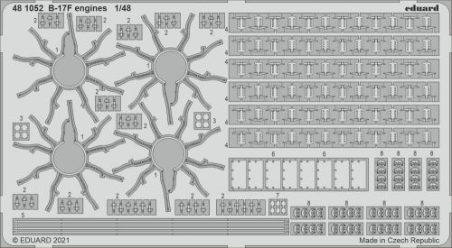 Eduard - B-17F engines for HKM