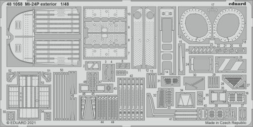 Eduard - Mi-24P exterior for ZVEZDA