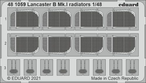 Eduard - Lancaster B Mk.I radiators for HKM