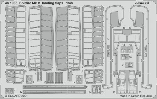 Eduard - Spitfire Mk.V landing flaps for EDUARD