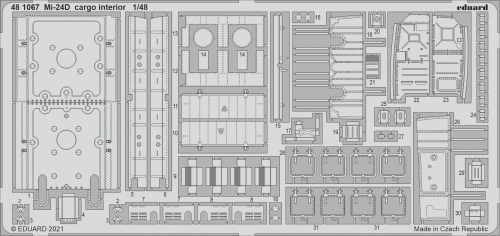 Eduard - Mi-24D Cargo Interior For Eduard