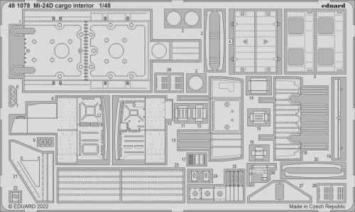 Eduard - Mi-24D Cargo Interior For Trumpeter