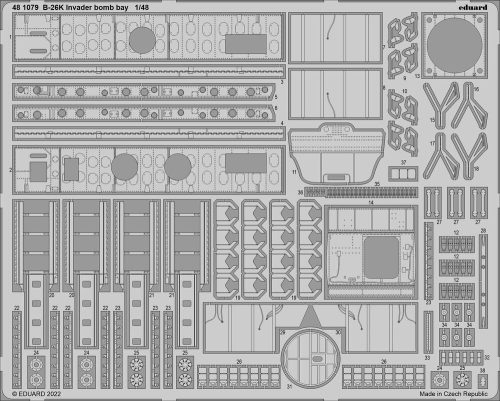 Eduard - B-26K Invader bomb bay for ICM