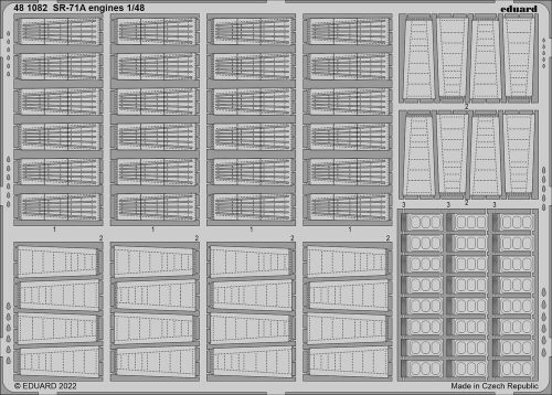 Eduard - SR-71A engines for REVELL