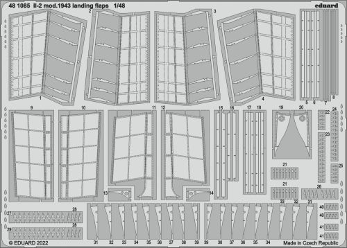 Eduard - Il-2 Mod. 1943 Landing Flaps