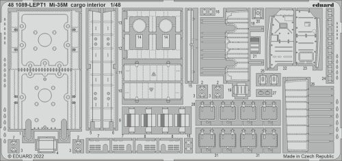 Eduard - Mi-35M cargo interior for ZVEZDA