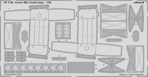 Eduard - Anson Mk.I bomb bays 1/48 for AIRFIX