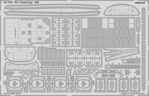 Eduard - PV-1 bomb bay 1/48 ACADEMY